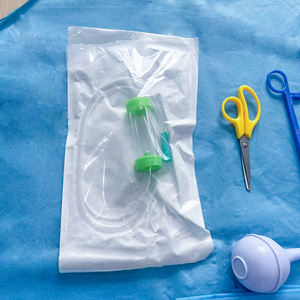 Paket tirai pengiriman kelahiran bayi Normal kustom pabrik/Kit paket pengiriman OB bersalin steril sekali pakai medis habis pakai - Product Image 4