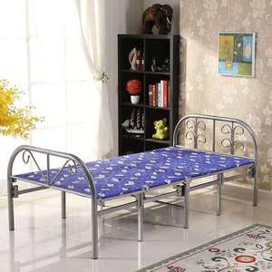 Novo <span class=keywords><strong>design</strong></span> dobrável metal cama barato acampamento única casa segurar cama escritório cochilo artefato dormitório almoço break cama - Product Image 4