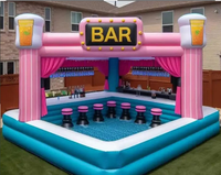 Barre adulte gonflable extérieure faite sur commande pour la décoration d'arrière-cour