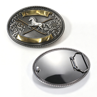 Boucle de ceinture personnalisée, design décoratif en relief 3D, boucles de ceinture en alliage de zinc métallique de style western cowboy pour hommes