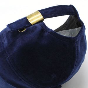 Wholesale High Quality Customizable <b>Baseball</b> <b>Cap</b> Multi-Color Plush Velvet Factory Hot Sale Blank <b>Plain</b> Design - Product Image 6