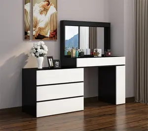 Foshan Simple High Quality Modern Melamine MFC Bedroom Furniture Dresser