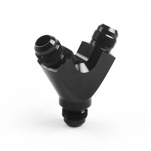 Conectores Automotrices, Adaptador de Tubería de Aceite Tipo Y de 3 Vías, Adaptador de Enfriamiento de Aceite 3 en 1 AN6/AN10 para Modificación de Automóviles - Product Image 2