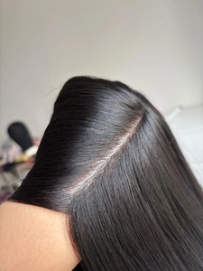 Mái tóc giả siêu mỏng 18 inch, đế PU tiêm nhựa, dành cho nữ, kích thước 13x17cm, da mỏng, tóc Châu Âu, bền, trông rất tự nhiên dành cho tóc mỏng. - Product Image 2