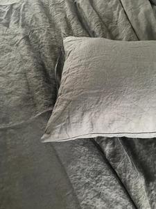 Kosmos Broderie Hôtel De Luxe Définit La Reine <span class=keywords><strong>Parure</strong></span> Housse de <span class=keywords><strong>Couette</strong></span> En <span class=keywords><strong>Lin</strong></span> - Product Image 6