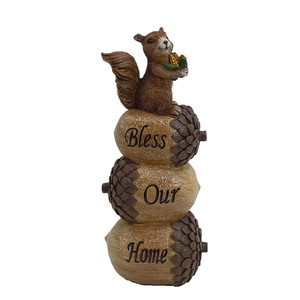 6 pulgadas decoración del hogar Acción de Gracias y otoño Mesa madera resina Acore poliresina cosecha otoño Acore Decoración - Product Image 6