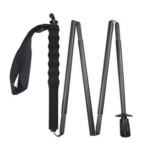 Bâtons de randonnée pliables en fibre de <span class=keywords><strong>carbone</strong></span> à 5 sections, ultra légers et portables, pour la course sur sentier - Product Image 4