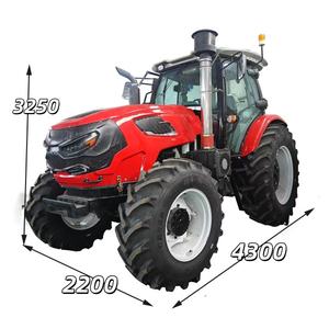 Tractores agrícolas 4WD 180hp Rueda de potencia nominal Equipo agrícola 2WD Larga vida útil - Product Image 2