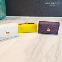 Étui de voyage en cuir personnalisé pour bijoux, boîte de rangement portable pour bagues et boucles d'oreilles, mini porte-bijoux avec fermeture à pression