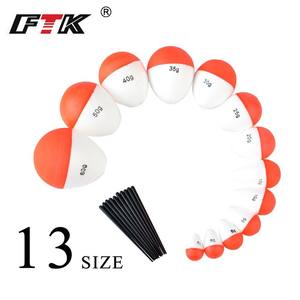 ทุ่นตกปลาแบบข้ามพรมแดน สีแดงขาว รูปทรงหยดน้ำ ทำจากโฟม EVA <span class=keywords><strong>แข็ง</strong></span>แรง ทนทาน ขนาดกลาง-<span class=keywords><strong>ใหญ่</strong></span> ลอยน้ำได้ไกล แรงลอยตัวสูง - Product Image 6