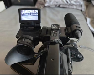 Caméscope d'<span class=keywords><strong>occasion</strong></span> original <span class=keywords><strong>Sony</strong></span> HXR-MC1500C 1500C, caméra vidéo portable - Product Image 3