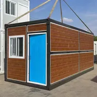 Les petites maisons modulaires pliantes modernes conviennent aux villas de petite taille, faciles à installer et simples à plier.