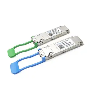 100 גרם qsfp28 sr 4s lc bidi 20 ק""מ 40 ק""מ sm sfp cwdm dwdm מודול משדר עבור סיסקו hp huawei 100 ק""מ מודול