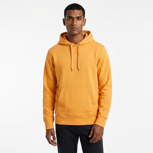 Sudadera con Capucha Verde de Forro Polar para Hombre, 100% Algodón, Bordado, Venta al por Mayor, Sudadera con Capucha de Forro Polar de 300 g/m², 2025 - Product Image 1