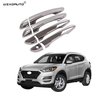 Cubiertas Cromadas para Manijas de Puertas (4 Puertas) Accesorios 2019 para Molduras Decorativas - Product Image 5