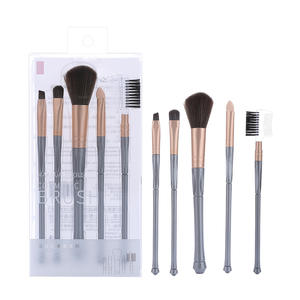 Juego de brochas de maquillaje Lmltop, 5 uds., cerdas de nailon, forma redonda para sombra de ojos L0963 - Product Image 3