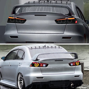 HCMOTIONZ V3 nuovo design gruppo luci posteriori 2008-2017 EVO X fumate 4 pz auto luci di coda a <span class=keywords><strong>LED</strong></span> per Mitsubishi <span class=keywords><strong>Lancer</strong></span> - Product Image 2