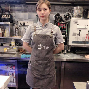 2 Grembiuli Professionali Da Cameriere - Grembiule In Vita Con 3 Tasche Per Ristorante E Cucina - Foto 7