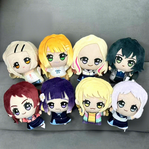 8 Diseños de Llaveros de Peluche de Anime Japonés, Figuras del Juego School Idol Master, Diseño de Dibujos Animados, Yuya Hanami, Ribo Hazaki, Juguetes de Peluche - Product Image 1