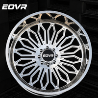 Rines Forjados EVOR OEM, Diseño Cóncavo, para Todoterreno, Aleación, Dually, 22, 24, 26, 28, 30 Pulgadas, para Ford GTR, Toyota, Dodge H2, GMC 8x6.5