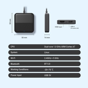 <span class=keywords><strong>Ottocast</strong></span> Inalámbrico CarPlay/<span class=keywords><strong>Android</strong></span> <span class=keywords><strong>Auto</strong></span> para Dispositivo de Entretenimiento en el Automóvil, Modelo AIBOX CA361 para Autos OLIVER - Product Image 6