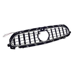 Pour Mercedes Benz W204 W205 W213 W253 W176 <span class=keywords><strong>W177</strong></span> C E GLA GLC GLE GLS ML GLK CLA Avec Feux LED <span class=keywords><strong>Calandre</strong></span> Avant de Voiture - Product Image 3