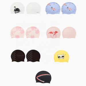 Tùy Chỉnh Thiết Kế Mũ Bơi Không Có Tối Thiểu Logo In Bơi Cap - Product Image 4