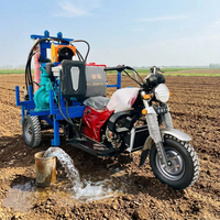Foreuse de puits d'eau à trois roues la plus vendue, machine de forage de puits d'eau de haute qualité 200m