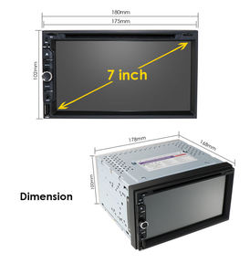 Iposter Hot người bán bán buôn <span class=keywords><strong>Android</strong></span> 7 inch đài phát thanh xe phù hợp với phổ Auto <span class=keywords><strong>GPS</strong></span> <span class=keywords><strong>navigation</strong></span> với Car DVD Player phổ wifi 4 gam - Product Image 5