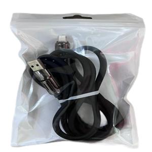 Nhà Máy 4-Trong-1 Loại-C Cáp Sạc 1M RGB LED Ánh Sáng Nhanh Chóng PD Nhanh Chóng Sạc Sáng Kẽm Hợp Kim Hai-Kéo Sạc Ngày Máy Tính - Product Image 6