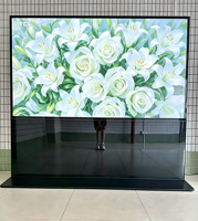 Écran d'affichage numérique LCD sur pied de 98 pouces avec écran tactile capacitif et CMS intégré pour les centres commerciaux