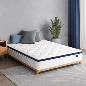 <span class=keywords><strong>Matelas</strong></span> Hybride King Queen <span class=keywords><strong>Double</strong></span> Taille en Latex Gel Mousse à Mémoire Ressorts Ensachés en Boîte 5 Zones Roulé pour Chambre Mobilier de Maison - Product Image 6