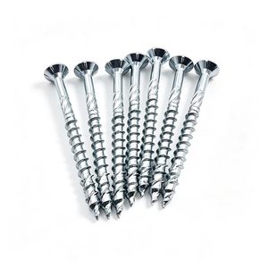 สกรูเกลียวปล่อยหัวจมคู่เคลือบสังกะสี แบบ Torx ป้องกันการแตกร้าว ขันง่าย สำหรับเฟอร์นิเจอร์ไม้เนื้อแข็ง - Product Image 1