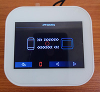 Thermostat numérique mural Modbus RTU/TCP CO2 et CVC
