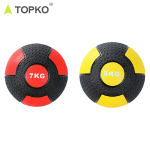 TOPKO Best Seller Ballon de Frappe Bicolore en Caoutchouc pour Entraînement de Gymnastique, Nouveau Design, pour Renforcement du Tronc et Fitness - Product Image 3