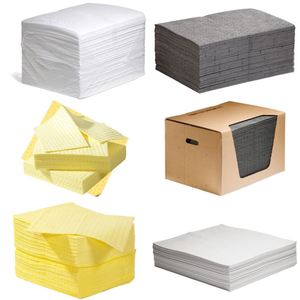 Hóa Chất thấm dầu Thảm 100 PP chỉ đục trên cuộn cho thịt meltblown tràn dọn dẹp <span class=keywords><strong>100pp</strong></span> grey phổ Pad - Product Image 1