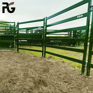 Paneles portátiles de corral para ganado de ovejas, paneles continuos para ganado de 6 bar y 20 pies, Panel de patio para ganado de cercado de alambre de cerdo Lowes - Product Image 3