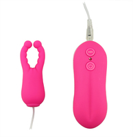 Angel 10-Funktionen Nippel- & Penis-Clips Silikon Vibrierender Persönlicher Massager Batteriebetrieben Wasserdicht Geräuscharm Umweltfreundlich