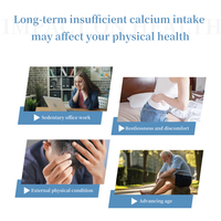 OEM ODM Calcium combiné avec de la vitamine D et des vitamines du complexe B, compléments alimentaires quotidiens en calcium pour les sportifs