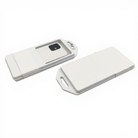 Boîte en pulpe moulée personnalisée HTA avec logo, emballage en papier pour étuis de téléphone et téléphones portables, plateau d'insertion compostable en fibre de bagasse