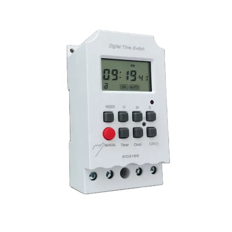 New minimum setting to seconds 32 ON/OFF weekly Programmable seconds Timer KG316S