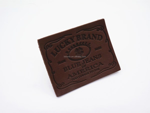 แผ่นปะสำหรับเย็บตามสั่งสำหรับกระเป๋าเสื้อผ้ารองเท้ากระเป๋ารองเท้าทำจากโรงงาน<span class=keywords><strong>ป้าย</strong></span>หนังสลักลายนูนเอฟเฟกต์ความร้อนตัดเป็นชุดเล็กๆยินดีต้อนรับคำสั่งซื้อ - Product Image 2