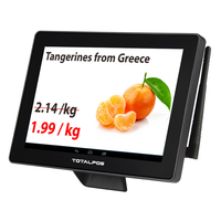 Pemeriksa Harga Terminal Sistem Pos Android Layar Sentuh 10 Inci untuk Shopic A Smart Cart