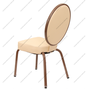 Sillas <span class=keywords><strong>de</strong></span> Banquete Modernas <span class=keywords><strong>de</strong></span> <span class=keywords><strong>Metal</strong></span> para Uso Comercial, con Respaldo Flexible - Product Image 4