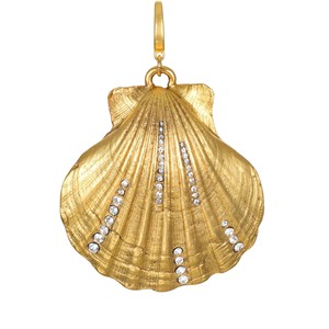 Pendentif poisson en laiton émaillé couleur or 18 carats, motif goutte d'huile, série ethnique estivale plage, fait main, en laiton, pour bijoux - Product Image 4
