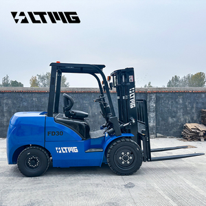 Дизельный вилочный погрузчик LTMG с двигателем EPA EURO5, грузоподъемностью 3 тонны, высотой подъема <span class=keywords><strong>6</strong></span> метров, синего цвета - Product Image 5