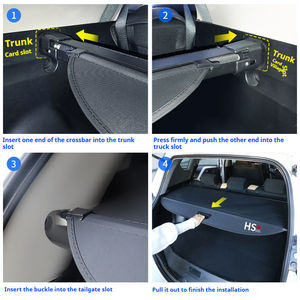 Le plus récent 2025 <span class=keywords><strong>coffre</strong></span> arrière sécurité voiture pare-soleil <span class=keywords><strong>coffre</strong></span> obturateur rétractable couverture de chargement pour Xpeng G3/G3i G6 G9 charge de démarrage bagages - Product Image 5