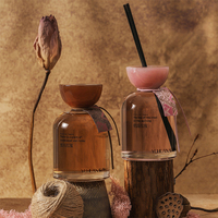 Diffuseur d'huiles essentielles à l'huile de rose de rosée matinale en gros, parfum longue durée, pièce décorative, aromathérapie sans flamme