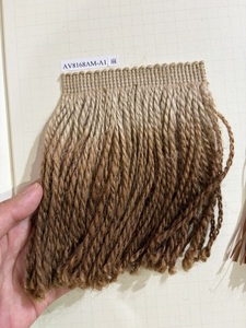 Frangia Decorativa in Fibra Sintetica per Tende, 1500mm x 50mm, Esempio di Passamaneria per Decorazione Tende - Product Image 5