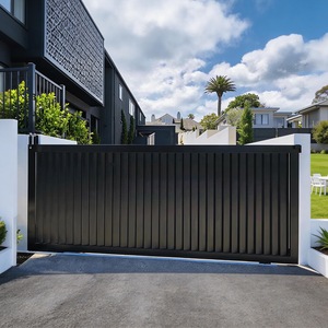 Puerta Telescópica Eléctrica <span class=keywords><strong>de</strong></span> 1500 mm y 11 m con Movimiento Eléctrico, Puertas Correderas <span class=keywords><strong>para</strong></span> Casa, Abridor <span class=keywords><strong>de</strong></span> Puerta Doble, Puerta Batiente Doble <span class=keywords><strong>de</strong></span> Alta Resistencia - Product Image 1